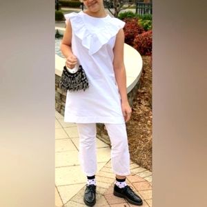 Atlantique Ascoli White Dress Size 8